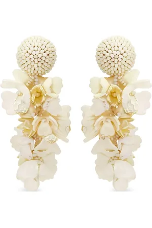 Oscar de la Renta Ring mit Blumendetail