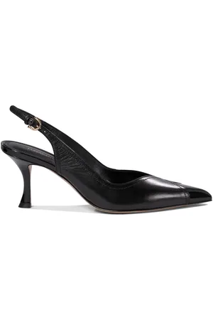 Salvatore Ferragamo Pumps mit Kontrasteinsatz 70mm