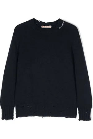 Marni Pullover in Distressed-Optik
