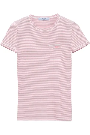 Prada Gestreiftes T-Shirt