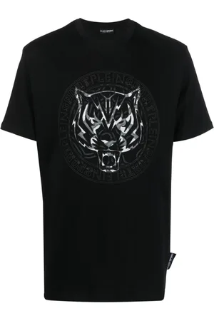 Philipp Plein T-Shirt mit Tiger-Print