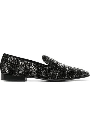 Roberto Cavalli Loafer mit Kristallen