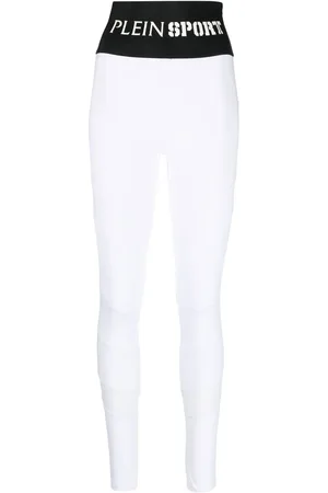 Philipp Plein High-Waist-Leggings mit Logo