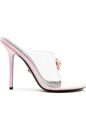 VERSACE Alia Medusa-Head Mules 120mm