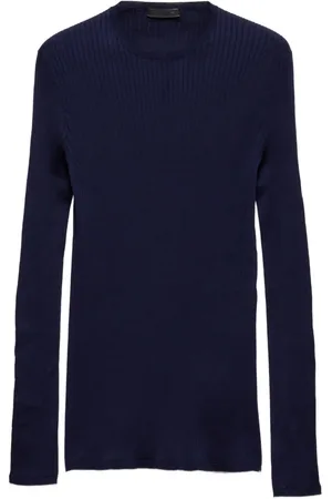 Prada Gerippter Pullover