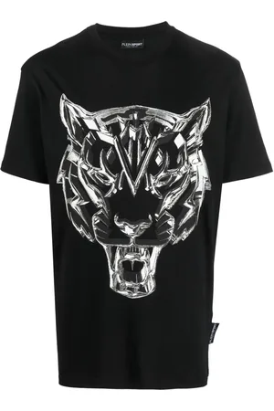 Philipp Plein Chrome Tiger T-Shirt