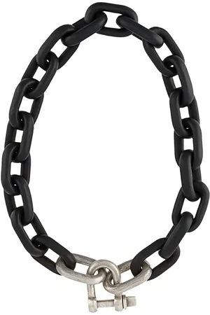 PARTS OF FOUR Choker aus Holz und Sterlingsilber