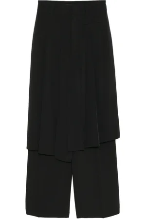 GOEN.J Gerade Hose mit Falten