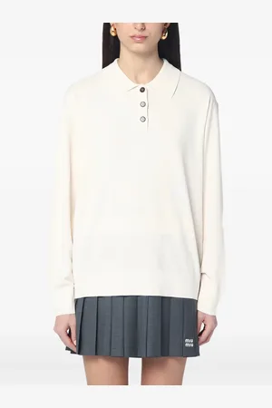 THE GARMENT Langärmeliges Poloshirt