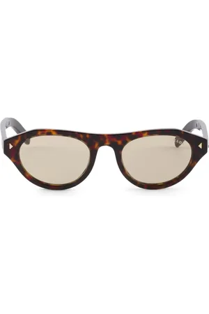 Prada Sonnenbrille mit ovalem Gestell