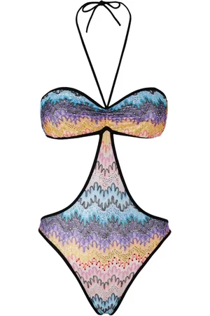 Missoni Badeanzug mit Zickzackmuster