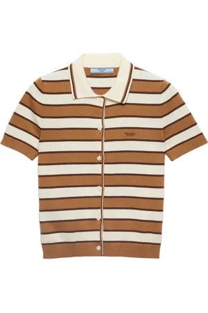 Prada Gestricktes Poloshirt