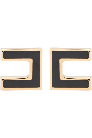 Elisabetta Franchi Emaillierte Micro Ohrringe