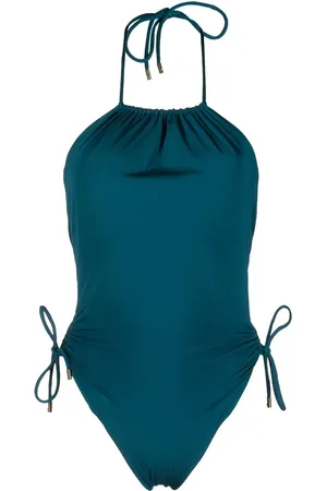 Saint Laurent Badeanzug mit Schnürung