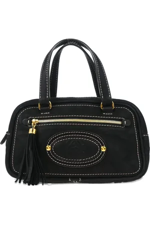 Loewe 1990-2000s Anagram Handtasche mit Quaste