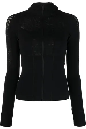 VERSACE Jersey-Jacke mit Logo