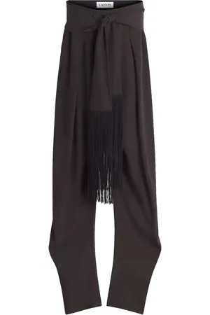 Lanvin Tapered-Hose im Layering-Look