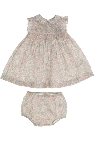 BONPOINT Kleid-Set aus Baumwolle