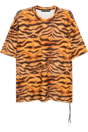 MASTERMIND T-Shirt mit Tiger-Print