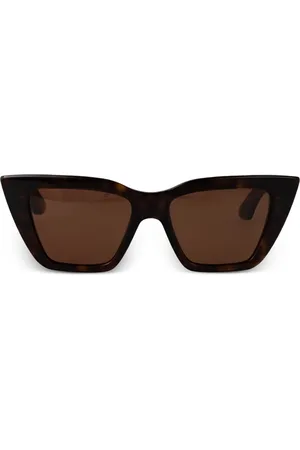 Alexander McQueen Sonnenbrille mit Cat-Eye-Gestell