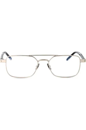 Saint Laurent Brille mit eckigem Gestell