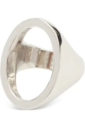 Maison Margiela Minimal Ring mit Logo 4mm