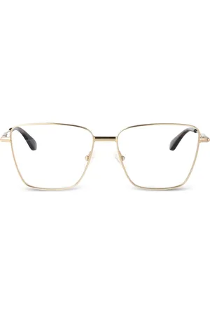 Alexander McQueen Brille mit eckigem Gestell