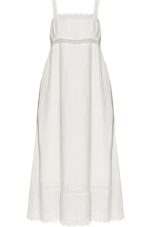 POSSE Midikleid mit Spitzendetail