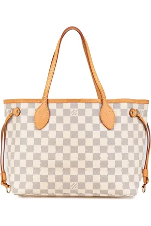LOUIS VUITTON 2010 Damier Azur Neverfull PM Handtasche
