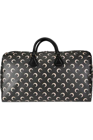 Marine Serre Große Moon Canvas Strike Tasche