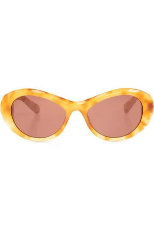 Jacquemus Sonnenbrille mit ovalem Gestell