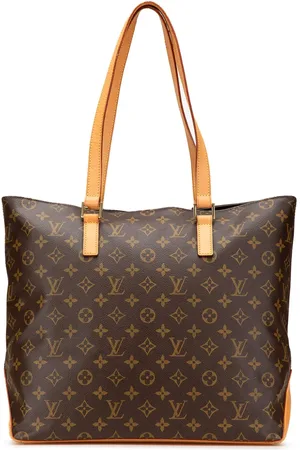 LOUIS VUITTON 2003 Monogram Cabas Mezzo Handtasche