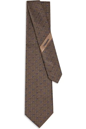 Salvatore Ferragamo Krawatte mit Gancini-Jacquardmuster