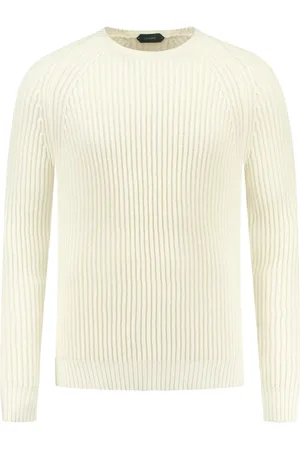 ZANONE Gerippter Strickpullover