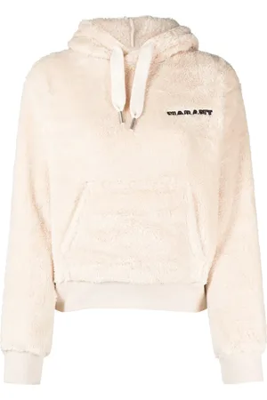 Marant Etoile Maeva Fleece-Hoodie mit Logo
