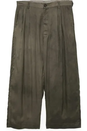 ZIGGY CHEN Wide-Leg-Hose mit Bundfalten