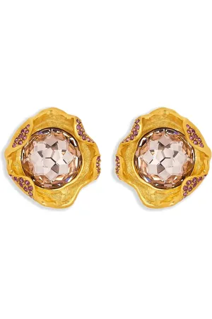 Oscar de la Renta Crystal Nest Ohrringe