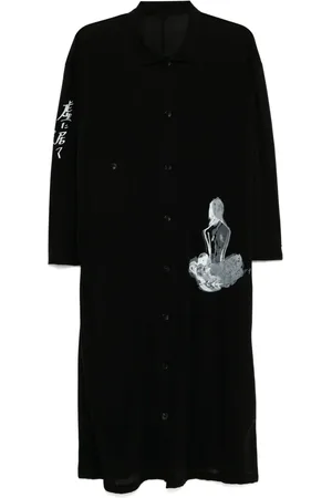 YOHJI YAMAMOTO Jerseyhemd mit Print
