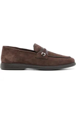 Salvatore Ferragamo Loafer aus Wildleder