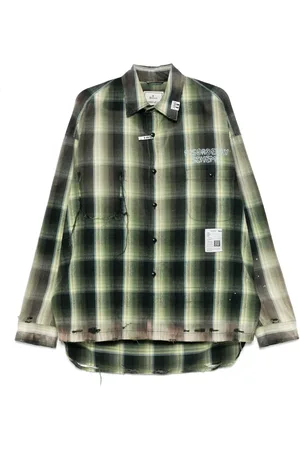 Maison Mihara Yasuhiro Checked shirt