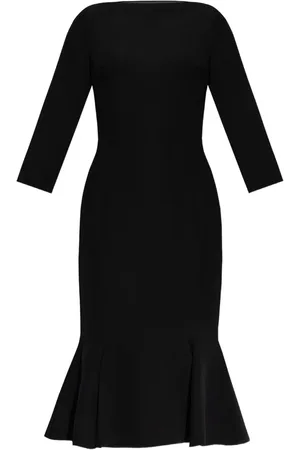Marni Midikleid mit ausgestelltem Saum
