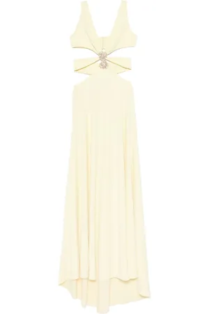Costarellos Maxikleid mit Cut-Out