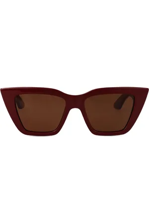 Alexander McQueen Sonnenbrille mit Cat-Eye-Gestell