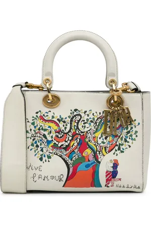 Dior 2018 mittelgroße Niki de Saint Phalle Lady Dior Handtasche