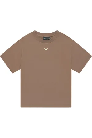 Emporio Armani T-Shirt mit Logo-Stickerei