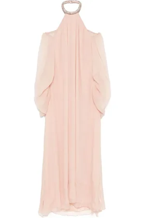 AMEN Maxikleid aus Seide
