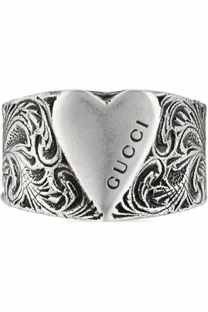 Gucci Heart Ring aus Sterlingsilber