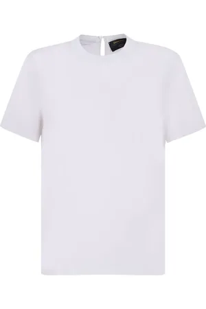 Gran Sasso Ribbed-collar T-shirt