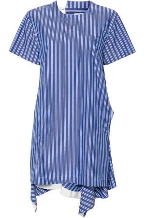 SACAI Kleid mit asymmetrischem Saum