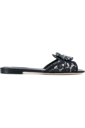 Dolce & Gabbana Sandalen mit Kristallverzierung